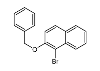 2-(苄氧基)-1-溴萘结构式