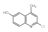 2-氯-4-甲基-喹啉-6-醇结构式