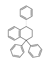 1,1,4-triphenyl-1,2,3,4-tetrahydronaphthalene结构式