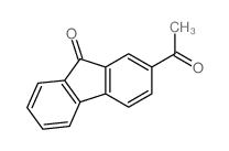 2-acetylfluoren-9-one结构式