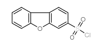 二苯并呋喃-3-磺酰氯结构式