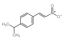 4-异丙基-β-硝基苯乙烯结构式