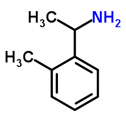 1-(邻甲苯基)乙胺结构式