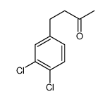 4-(3,4-二氯苯基)-2-丁酮结构式