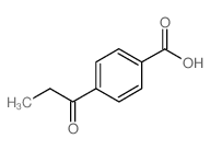 4-propanoylbenzoic acid结构式