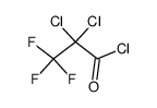 2,2-dichloro-3,3,3-trifluoro-propionyl chloride结构式