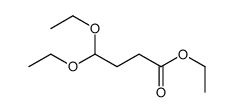 ethyl 4,4-diethoxybutanoate结构式