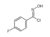 Alpha-氯-4-氟苯甲醛肟结构式