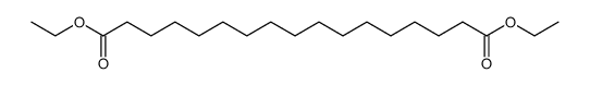 diethyl heptadecanedioate结构式