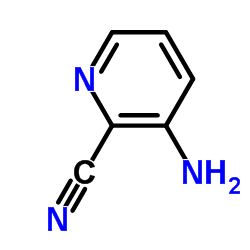 3-氨基-2-吡啶甲腈结构式