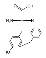 3-benzyltyrosine结构式