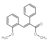 3-(2-甲氧基苯基)-2-苯丙烯酸甲酯结构式