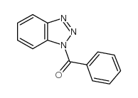1-苯甲酰-1H-苯并三唑结构式