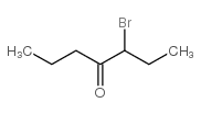 3-溴-4-庚酮结构式