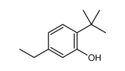 2-tert-butyl-5-ethylphenol结构式