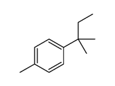 1-methyl-4-(2-methylbutan-2-yl)benzene结构式