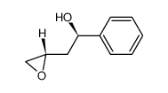 (1R,3S)-2-oxiranyl-1-phenyl-ethanol结构式