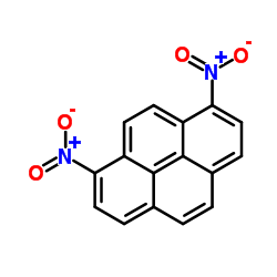 1,8-二硝基芘结构式