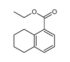 ethyl 5,6,7,8-tetrahydronaphthalene-1-carboxylate结构式