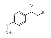 4-甲基硫代-2-溴苯乙酮结构式