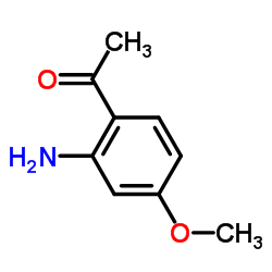 2’-氨基-4’-甲氧基苯乙酮结构式