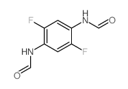 N-(2,5-difluoro-4-formamido-phenyl)formamide结构式
