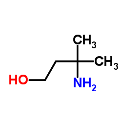 3-氨基-3-甲基丁-1-醇结构式