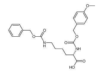 Z(OMe)-Lys(Z)-OH结构式