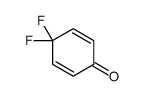 4,4-difluorocyclohexa-2,5-dien-1-one结构式
