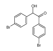 1,2-bis(4-bromophenyl)-2-hydroxyethanone结构式