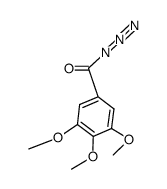 azoture de 3,4,5-trimethoxybenzoyle结构式