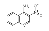 4-氨基-3-硝基喹啉结构式