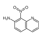 7-氨基-8-硝基喹啉结构式