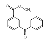 9-氧代-9H-芴-4-羧酸甲酯结构式