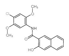 色酚AS-LC结构式