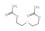 2,2&prime;-THIODIETHANOL DIACETATE结构式