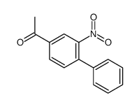 1-(2-硝基-(1,1’-联苯)-4-基)乙酮结构式