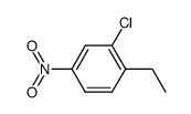 3-Chloro-4-ethylnitrobenzene结构式