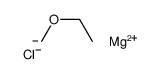 magnesium,methanidyloxyethane,chloride结构式