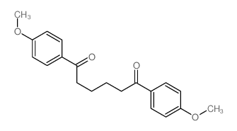 1,6-Hexanedione,1,6-bis(4-methoxyphenyl)-结构式