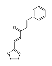 1-(α-furyl)-5-phenylpenta-1,4-dien-3-one结构式