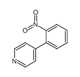 4-(2-nitrophenyl)-pyridine结构式