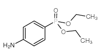 (4-氨基-苯基)-磷酸二乙酯结构式