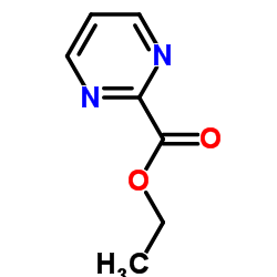 2-嘧啶甲酸乙酯结构式
