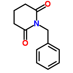 N-苄基-2,6-哌啶二酮结构式