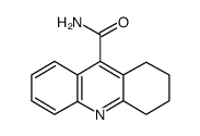 1,2,3,4-四氢吖啶-9-羧酸酰胺结构式