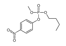 butyl methyl (4-nitrophenyl) phosphate结构式