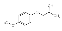 1-(4-甲氧基苯氧基)-2-丙醇结构式