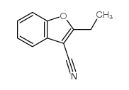 3-氰基-2-乙基苯并呋喃结构式