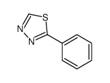 2-phenyl-1,3,4-thiadiazole结构式